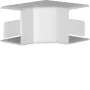 Hager LF3003049016 Angolo interno per canale LF 30x30 mm, PC/ABS privo di alogeni, bianco traffico