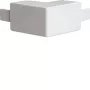 Hager LF4004039016 Angolo esterno per canale LF 40x40 mm, privo di alogeni, bianco traffico (RAL 9016)