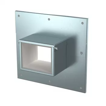 OBO BETTERMANN PLM WC 0810 FS collare di raccordo a parete, su 3 e 4 lati, acciaio zincato, 80x100 mm 7218126