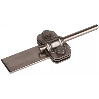 DEHN UNI morsettiera di sezionamento 459139 acciaio inox per tondo 8-10 mm / piatto 30 mm