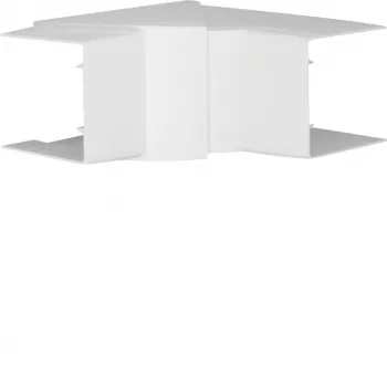 Hager angolo interno LFF6006049016 bianco traffico per canale portacavi 60x60mm
