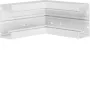 Hager BR6513049016 angolo interno per canale da parapetto 130x68 mm, bianco puro