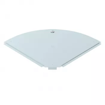 OBO BETTERMANN RBD 90 300 DD coperchio per curva a 90°, larghezza 300mm, acciaio, zincato nastrato 6036956