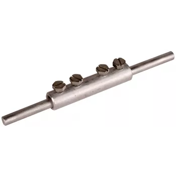 DEHN manicotto di collegamento in alluminio per filo tondo 8 mm 385213