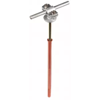 DEHN 273742 supporto per conduttore per funi tonde 7-10 mm, acciaio zincato a caldo