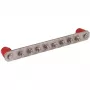 DEHN PAS I 8AP barra di equipotenziale, acciaio inox, 8 connessioni, senza coperchio 472229