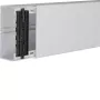Hager FB6013007035 canale in PVC per cavi 60x130mm grigio chiaro 2m