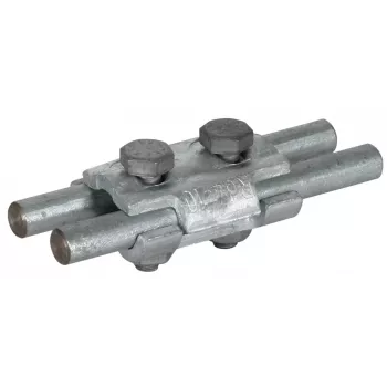 DEHN + SÖHNE connettore parallelo 305000, acciaio zincato a caldo, conduttore tondo 4-10 mm
