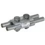 DEHN + SÖHNE connettore parallelo 305000, acciaio zincato a caldo, conduttore tondo 4-10 mm