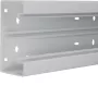Hager BR6517017035 parte inferiore canale a parapetto, frontale, PVC, BR 65x170mm, OT 80mm, grigio chiaro