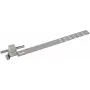 DEHN UNIsnap supporto per conduttore su tetto NIRO/K grigio 204159