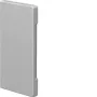 Hager BR 65x130mm tappo terminale con copertura di taglio senza alogeni, grigio chiaro BR6513067035