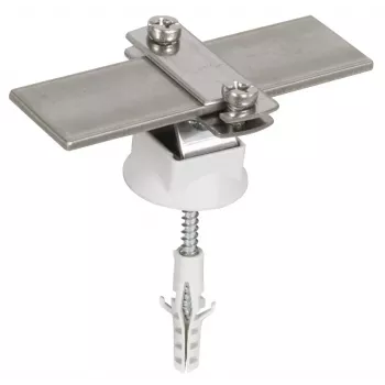 DEHN supporto per conduttore NIRO FL30/Rd6 mm acciaio inox per protezione contro i fulmini 274230