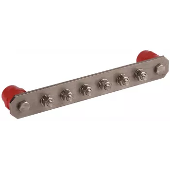 DEHN 472209 barra di equipotenzialità M10 V2A 295x40mm senza coperchio