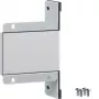 HAGER FWKP60060W49016 pezzo di collegamento a parete, 4° lato, larghezza 60mm, bianco