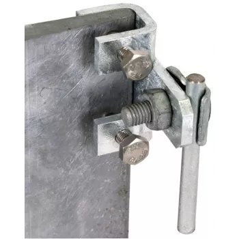 DEHN morsetto di collegamento 372210 per conduttore a profilo 3-18 mm, acciaio inox