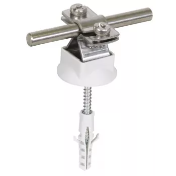 DEHNclip supporto per conduttore NIRO per filo tondo 8-10 mm, acciaio inox 274160