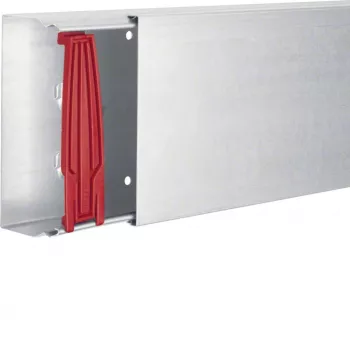 Hager canale portacavi in acciaio LFS6015009016 60x150mm bianco traffico RAL 9016, 2m