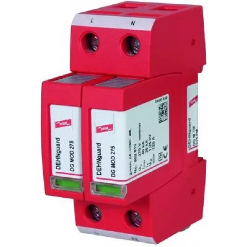 DEHN DG M TN 275 FM scaricatore di sovratensione Tipo 2 2 poli 275V AC 40kA