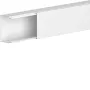 Hager LFS3004509016 Canale portacavi in acciaio LF 30x45mm bianco traffico 2m