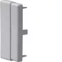 Hager LFF6011067035 tappo terminale per canale portacavi 60x110mm, grigio chiaro