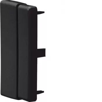 HAGER LFF6011069011 terminale regolabile per canale portacavi 60x110mm, nero grafite