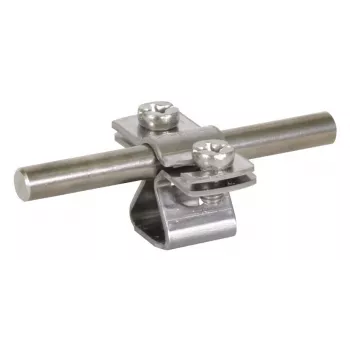 DEHN 274110 supporto per conduttori per funi tonde 8-10 mm, acciaio inox, filettatura M8