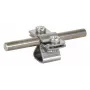 DEHN 274110 supporto per conduttori per funi tonde 8-10 mm, acciaio inox, filettatura M8