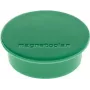 Magnetoplan Discofix magnete tondo verde ferrite a corpo pieno 2,2 kg confezione da 10 1662005