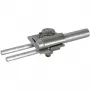 DEHN morsetto per asta parafulmine per asta 16 mm e conduttore 8-10 mm, alluminio 380116