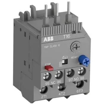 ABB T16-3.1 protezione termica da sovraccarico, 2,4-3,1 A, tripolare, classe 10, 690 V AC, morsetti a vite 1SAZ711201R1033