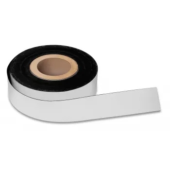MAGNETOPLAN HOLTZ nastro magnetico magnetoplan, PVC, bianco, 15 mm x 30 m, spessore 0,6 mm, per etichettare pannelli di pianificazione (51053315)