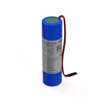 ANSMANN batteria speciale 18650 cavo Li-Ion 3,6 V 2550 mAh 1S1P blu