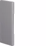 Hager BR6517067035 terminale per canale portacavi serie BR, 65x170 mm, senza alogeni, grigio chiaro