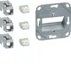 Hager Teha GMKSRJ45C6A3 modulo di connessione RJ45 schermato Cat.6A