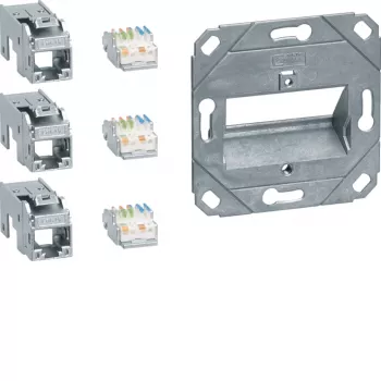 Hager Teha GMKSRJ45C6A3 modulo di connessione RJ45 schermato Cat.6A