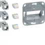 Hager Teha GMKSRJ45C6A3 modulo di connessione RJ45 schermato Cat.6A
