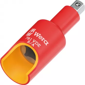 Wera 781 B/A VDE adattatore isolato, attacco quadro 3/8