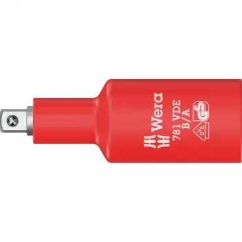 Wera 781 B/A VDE adattatore isolato, attacco quadro 3/8