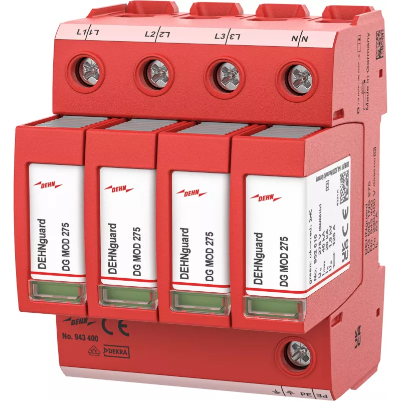 DEHN scaricatore di sovratensione tipo 2 guard DG MD TNS 275 (943400)