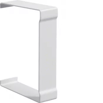 Hager BR6510079016 coperchio di taglio per canale portacavi 68x100mm, parte superiore 80mm, bianco traffico RAL 9016