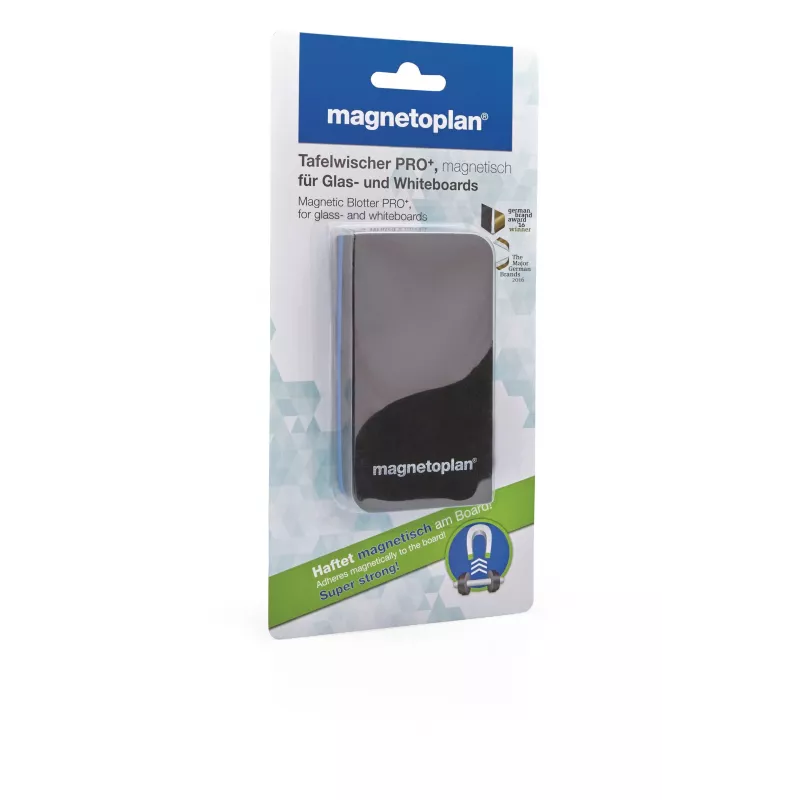magnetoplan cancellino per lavagna PRO+ magnetico, per lavagne in vetro e whiteboard (12289)