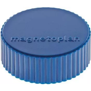 magnetoplan Discofix Magnete tondo Magnum, blu scuro, nucleo in ferrite massiccio, forza di tenuta 2,0 kg (1660014)