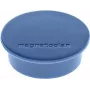 MAGNETOPLAN HOLTZ Discofix magnete tondo blu scuro, ferrite a nucleo pieno, forza di tenuta 2,2 kg, 10 pezzi (1662014)