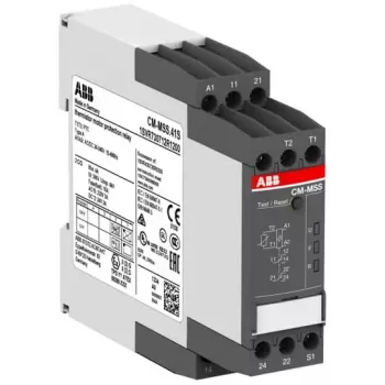 ABB CM-MSS.41S Relè di protezione termistore per motore, 24-240 V AC/DC, 0,5-10 A, 1 scambio 1SVR730712R1200