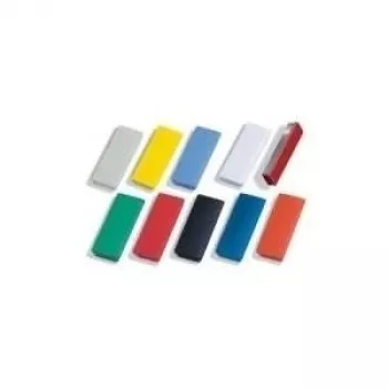 Magnetoplan Magnete rettangolare, verde con nucleo in ferrite massiccio, forza di tenuta circa 1,3 kg (1665105)