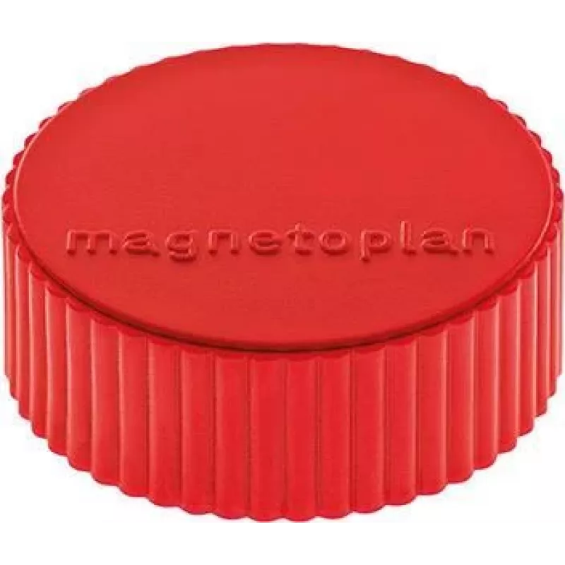 MAGNETOPLAN HOLTZ Discofix magnete rotondo Magnum, rosso, nucleo in ferrite, 2,0 kg forza di tenuta 1660006
