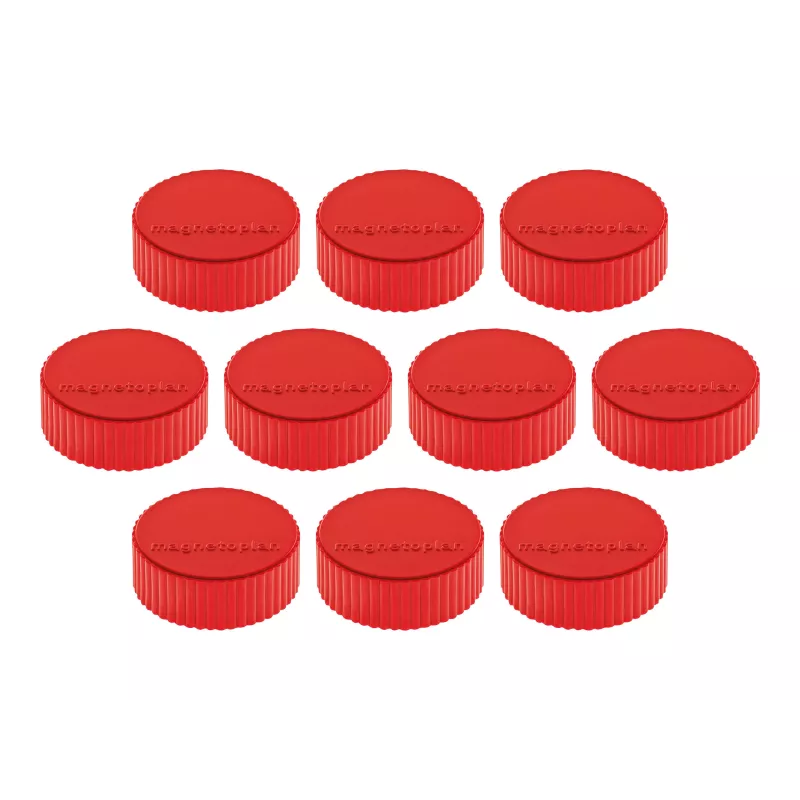 MAGNETOPLAN HOLTZ Discofix magnete rotondo Magnum, rosso, nucleo in ferrite, 2,0 kg forza di tenuta 1660006