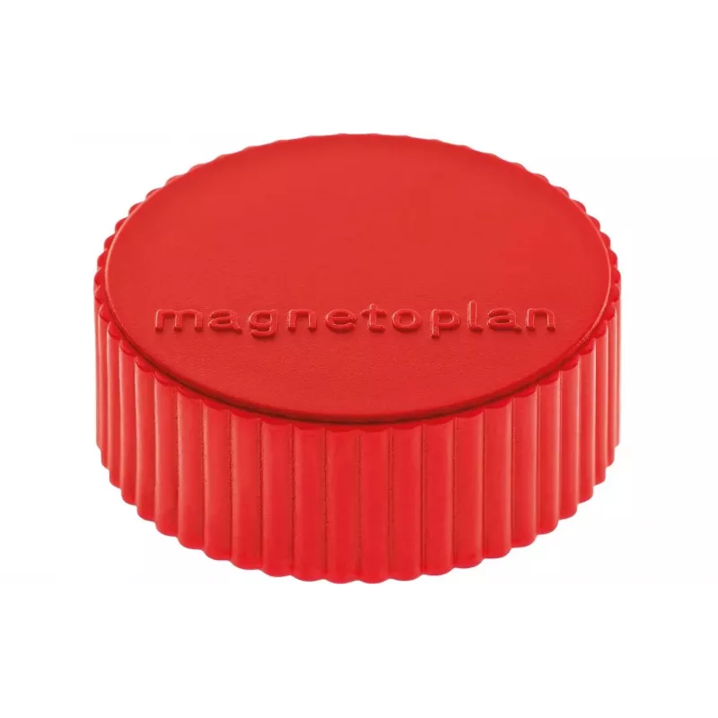 MAGNETOPLAN HOLTZ Discofix magnete rotondo Magnum, rosso, nucleo in ferrite, 2,0 kg forza di tenuta 1660006