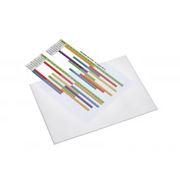 Magnetoplan busta magnetica A4, busta trasparente magnetica autoadesiva con magnetizzazione permanente su tutta la superficie (1120100)